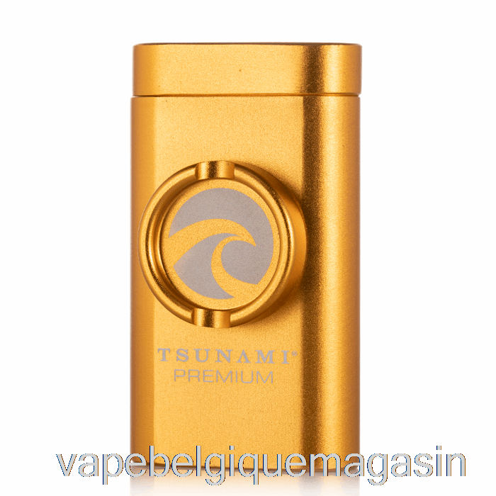 Vape Belgique Tsunami Pirogue Et Broyeur Or